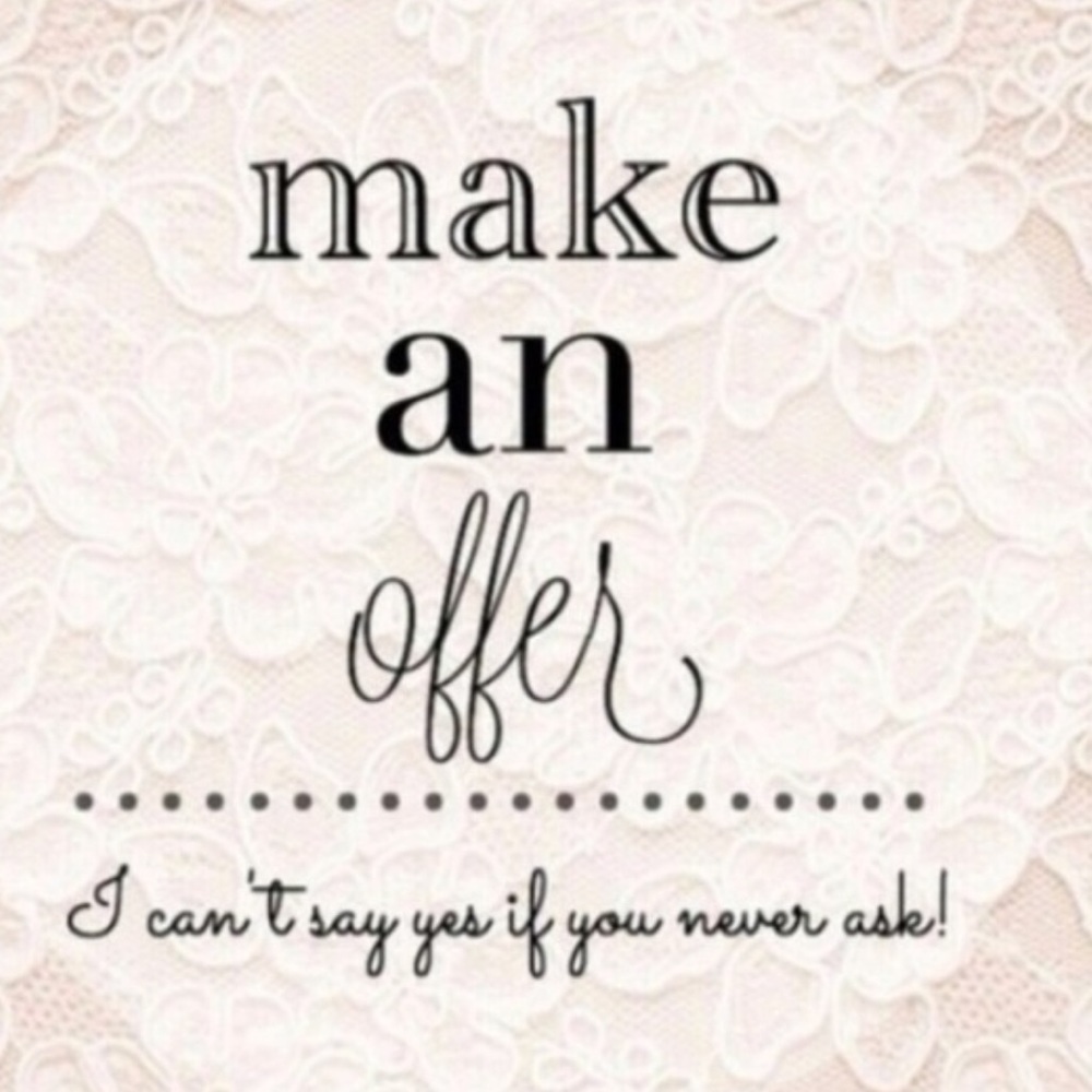 All reasonable offers welcomed!